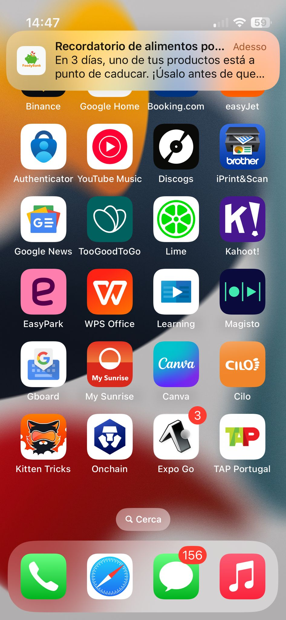 Notificación push