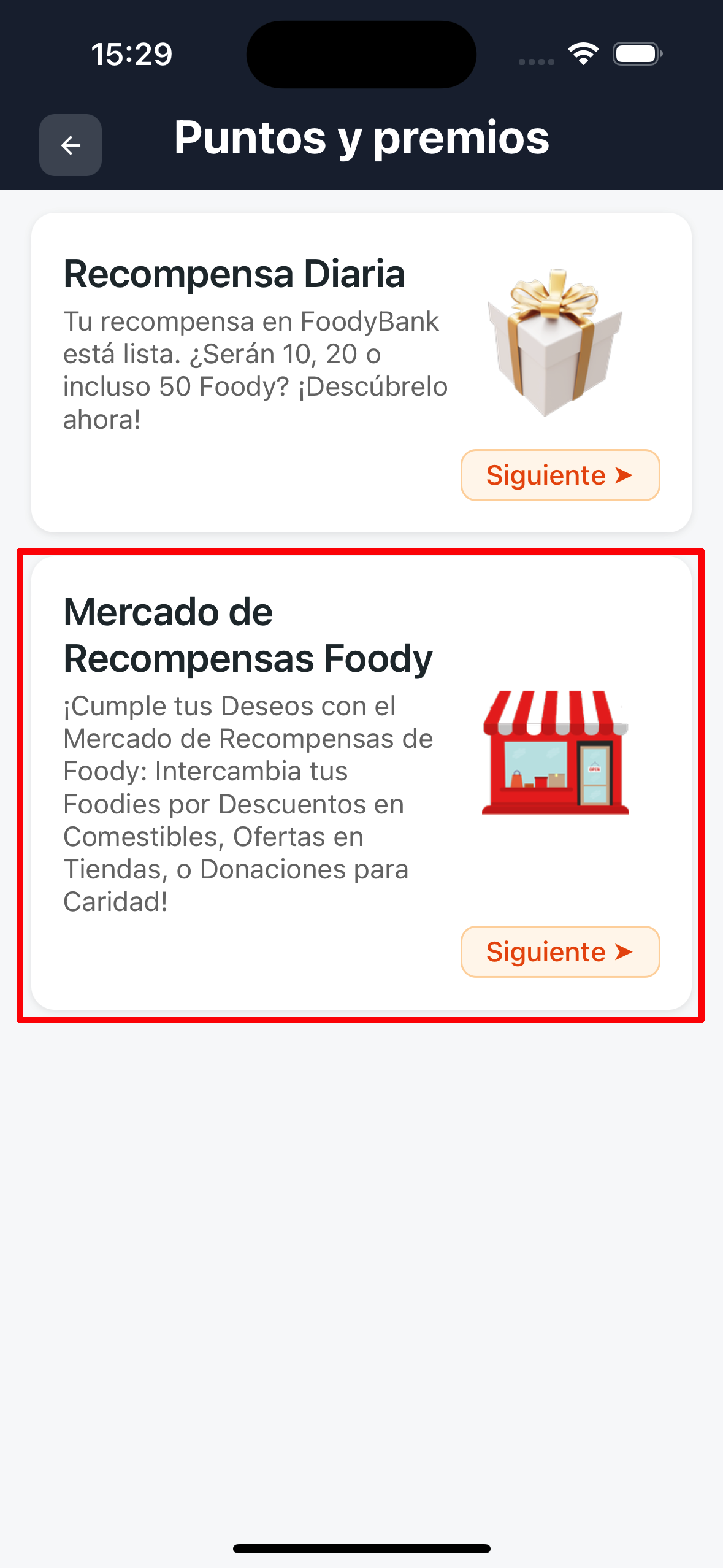Marketplace próximamente