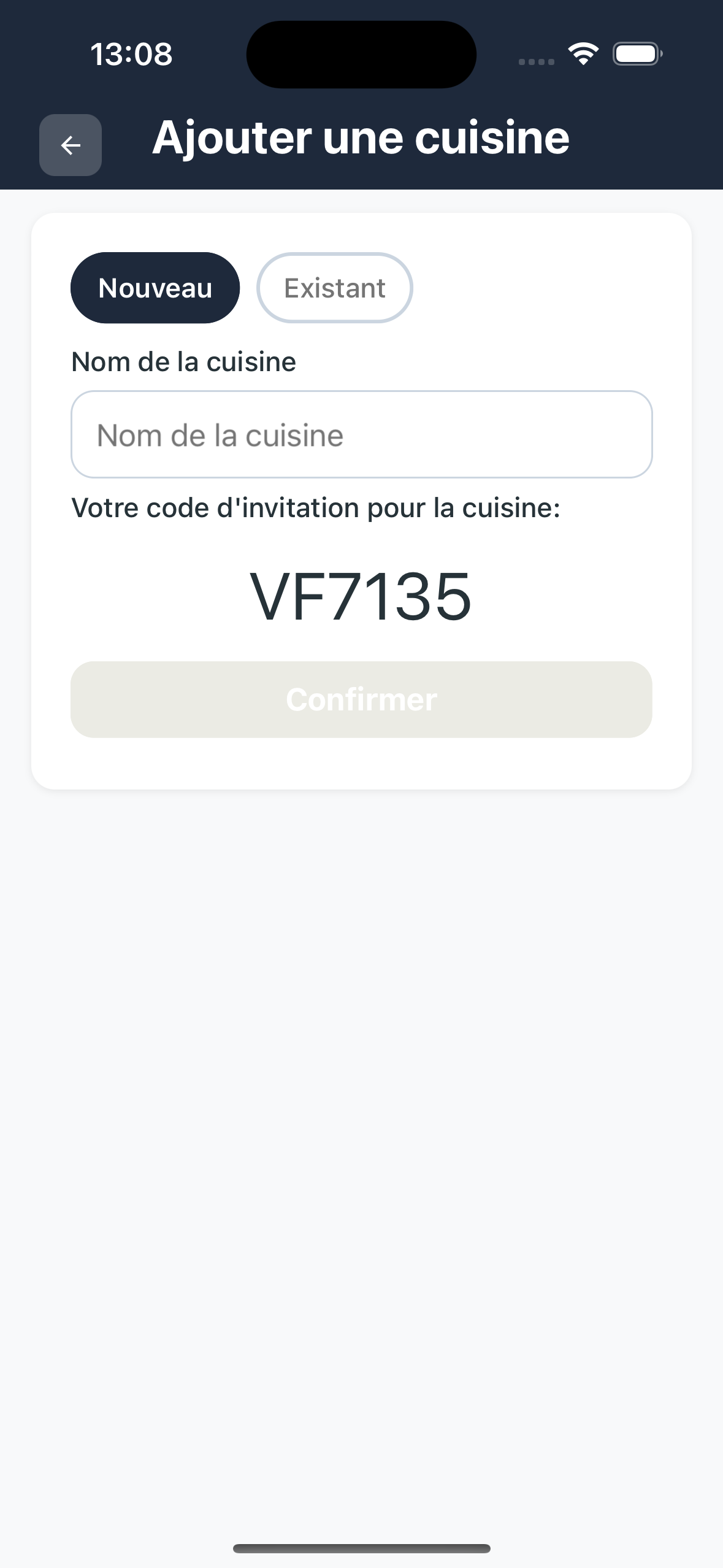 Onglet Nouvelle cuisine