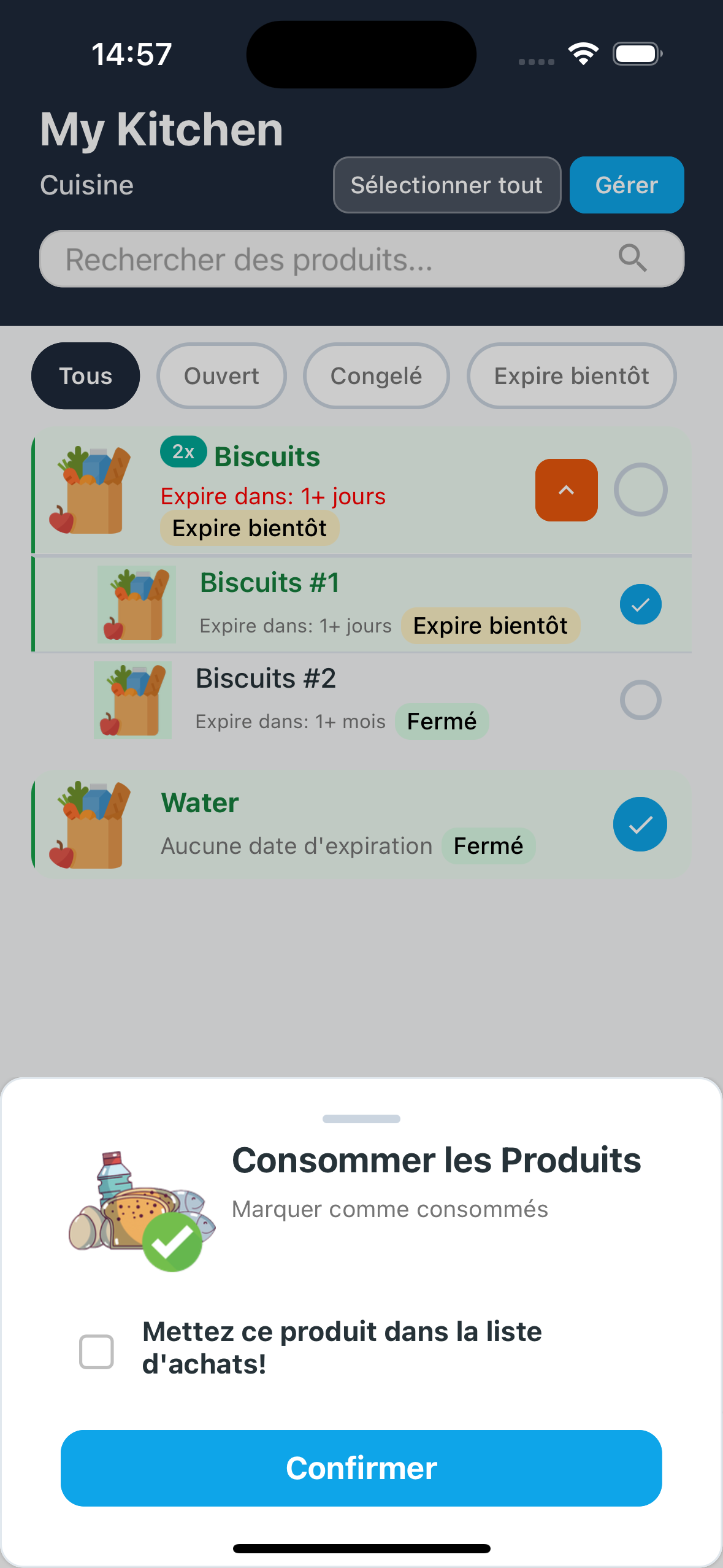 Modal Consommer