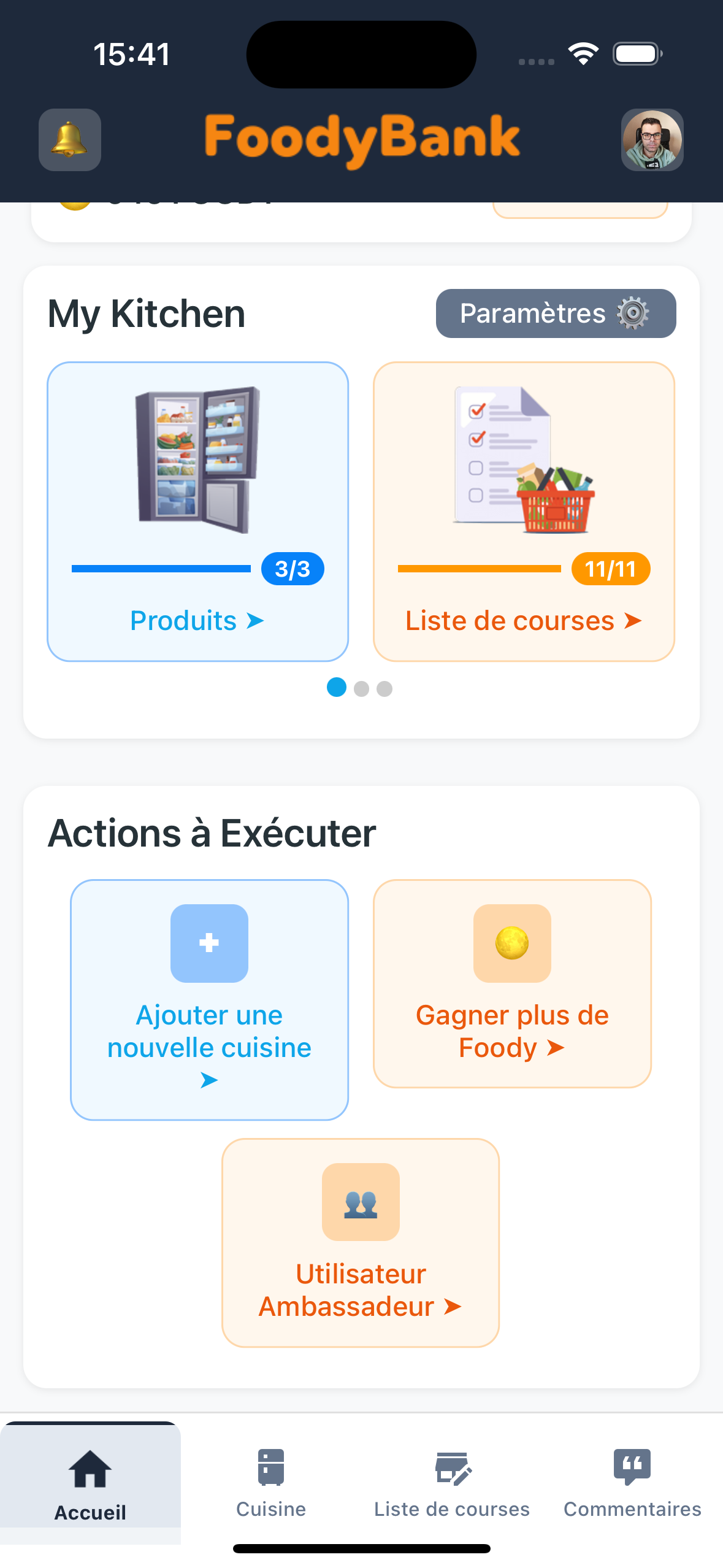 Écran Ambassadeur